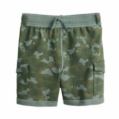 Toddler Boy / Boys 4-12 Jumping BeansĀ® Adaptive Knit Cargo Shorts Camo