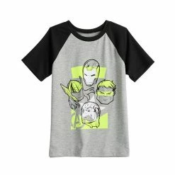 Boys 4-12 Jumping Beans® Marvel The Avengers Short Sleeve Raglan Active Graphic Tee