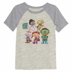 Toddler Boy Jumping Beans® Super Why Short Raglan Sleeve Graphic Tee