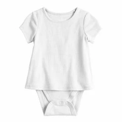 Toddler Girl Jumping Beans® Adaptive Abdominal Access Short Sleeve Tee Romper Gray -Jumping Beans shop unnamed file 3946