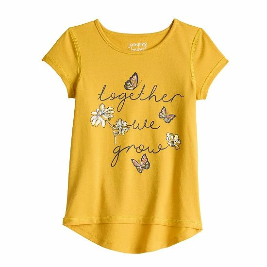 Toddler Girl Jumping Beans® Adaptive Sensory Friendly High-Low Hem Graphic Tee Yellow Toddler Girl Jumping Beans® Adaptive Sensory Friendly High-Low Hem Graphic Tee Yellow -Jumping Beans shop unnamed file 3977