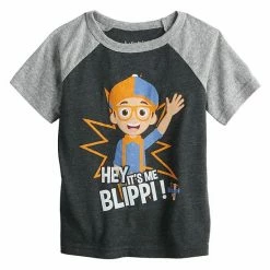 Toddler Boy Jumping Beans® Blippi "Hey It's Me" Raglan Graphic Tee