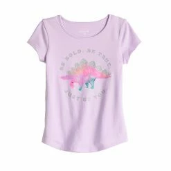 Toddler Girl Jumping Beans® Physical Adaptive Double-Layer Tee Unicorn Pink -Jumping Beans shop unnamed file 4111
