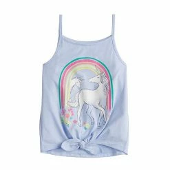 Girls 4-12 Jumping Beans® Physical Adaptive Knot-Front Camisole Unicorn Rainbow 5 Girls 4-12 Jumping Beans® Physical Adaptive Knot-Front Camisole Unicorn Rainbow -Jumping Beans shop unnamed file 4119