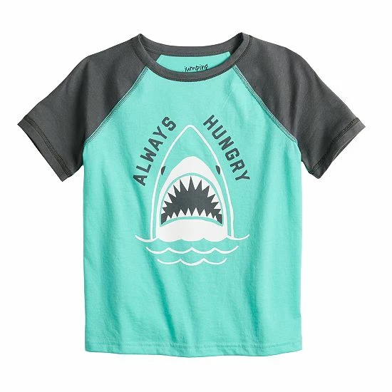 Toddler Boy Jumping Beans® Adaptive Sensory Short Sleeve Raglan Graphic Tee Teal Shark Toddler Boy Jumping Beans® Adaptive Sensory Short Sleeve Raglan Graphic Tee Teal Shark -Jumping Beans shop unnamed file 4138