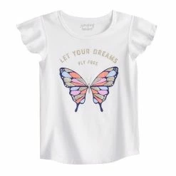 Toddler Girl Jumping BeansĀ® Sensory Adaptive Flutter Tee
