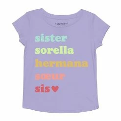 Toddler Girl Jumping Beans® Sister Multiple Language Tee