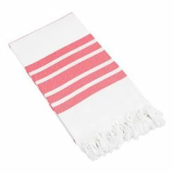Jumping Beans Linum Home Textiles Herringbone Beach Towel Red White -Jumping Beans shop unnamed file 4220
