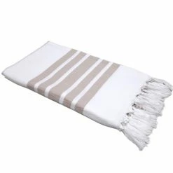 Jumping Beans Linum Home Textiles Herringbone Beach Towel Red White -Jumping Beans shop unnamed file 4224