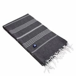 Jumping Beans Linum Home Textiles Lucky Beach Towel Black -Jumping Beans shop unnamed file 4234