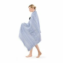 Jumping Beans Linum Home Textiles Sea Breeze Pestemal Beach Towel Sky Blue -Jumping Beans shop unnamed file 4280