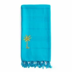 Jumping Beans Linum Home Textiles Summer Fun Breezy Palm Tree Pestemal Beach Towel Royal Blue -Jumping Beans shop unnamed file 4303