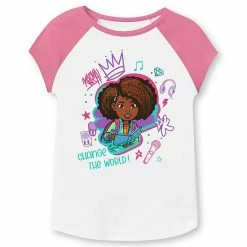 Girls 4-12 Jumping Beans® Karma's World "Change The World" Graphic Tee