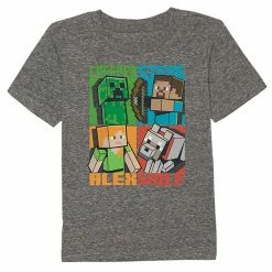 Boys 4-12 Jumping Beans® Minecraft "Creeper, Stevie, Alex, Wolf" Graphic Tee