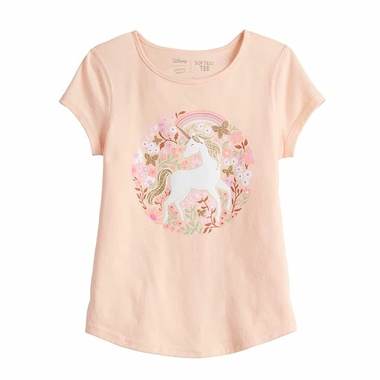 Toddler Girl Jumping Beans® Adaptive Sensory Graphic Tee Unicorn Peach Toddler Girl Jumping Beans® Adaptive Sensory Graphic Tee Unicorn Peach -Jumping Beans shop unnamed file 4372