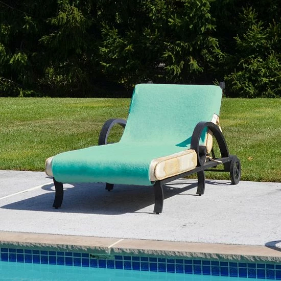 Jumping Beans Linum Home Textiles Standard Size Chaise Lounge Cover Gray 5 Jumping Beans Linum Home Textiles Standard Size Chaise Lounge Cover Gray - Image 5