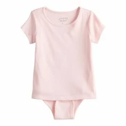 Baby Girl Jumping Beans® Adaptive Layered Bodysuit Gray -Jumping Beans shop unnamed file 4414
