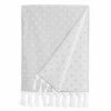 Jumping Beans Linum Home Textiles Ephesus Polka Dot Pestemal Beach Towel Stone