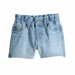 Toddler Girl Jumping Beans® Paper-Bag Denim Shorts