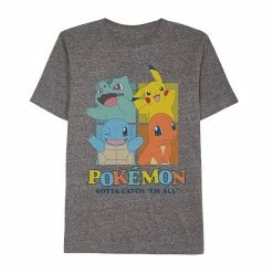 Boys 4-12 Jumping Beans® Pokemon "Gotta Catch 'Em All" Classic Starters Graphic Tee