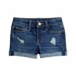Toddler Girl Jumping Beans® Distressed Denim Shorts