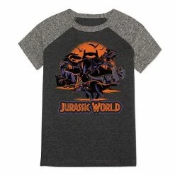 Boys 4-12 Jumping Beans® Short Raglan Sleeve Jurassic World Graphic Tee