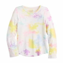 Girls 4-12 Jumping Beans® Long-Sleeve Cozy Tee Multi Heart -Jumping Beans shop unnamed file 444