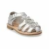 Jumping Beans® Nutmeg Toddler Girl's Fisherman Sandals Silver