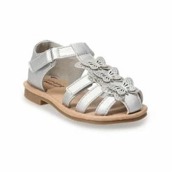 Jumping Beans® Nutmeg Toddler Girl's Fisherman Sandals Silver -Jumping Beans shop unnamed file 4468