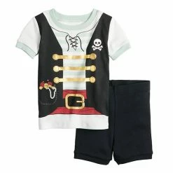 Toddler Boy Jumping Beans® Pirate Costume Tee & Shorts Pajama Set