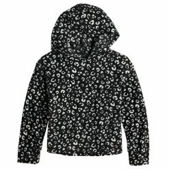 Alternative view of Toddler Girl Jumping Beans® Microfleece Active Hoodie Tie Dye Indigo