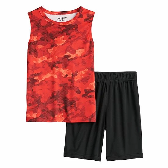 Boys 4-8 Jumping Beans® Active Muscle Tank Top & Shorts Set Red Camo Boys 4-8 Jumping Beans® Active Muscle Tank Top & Shorts Set Red Camo -Jumping Beans shop unnamed file 4573