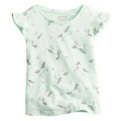 Toddler Girl Jumping Beans® Flutter Tee Light Pink