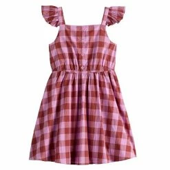 Girls 4-12 Jumping Beans® Plaid Dress Purple Gingham -Jumping Beans shop unnamed file 4642