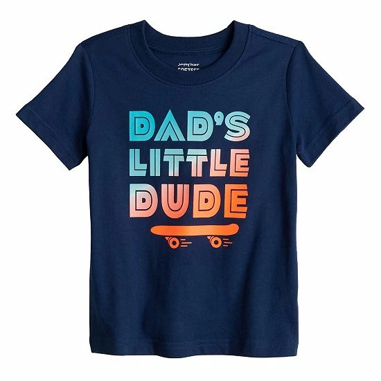 Toddler Boy Jumping Beans® Graphic Tee Construction Blue 2 Toddler Boy Jumping Beans® Graphic Tee Construction Blue - Image 2