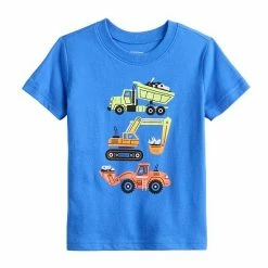 Toddler Boy Jumping Beans® Graphic Tee Construction Blue 7 Toddler Boy Jumping Beans® Graphic Tee Construction Blue -Jumping Beans shop unnamed file 4672
