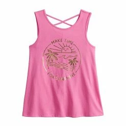 Girls 4-12 Jumping Beans® Crisscross Back Summer Tank Top Teal -Jumping Beans shop unnamed file 4694