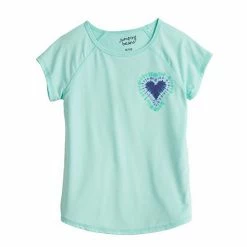 Girls 4-12 Jumping Beans® Raglan Tee Navy Peach Butterflies -Jumping Beans shop unnamed file 4711