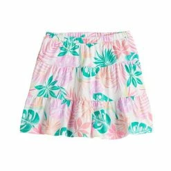 Girls 4-12 Jumping Beans® Tiered Skort Pink Tie Dye