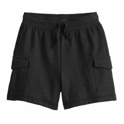 Toddler Boy Jumping Beans® French Terry Cargo Shorts Green Camo