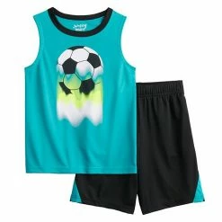 Boys 4-8 Jumping Beans® Active Muscle Tank Top & Shorts Set Org Basketball -Jumping Beans shop unnamed file 4830