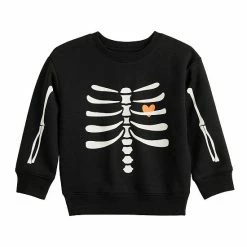 Toddler Jumping Beans® Fleece Crewneck Halloween Sweatshirt Gray -Jumping Beans shop unnamed file 4886