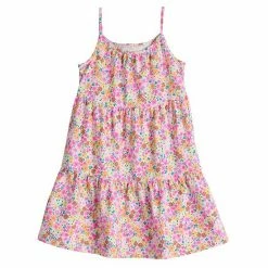Toddler Girl Jumping Beans® Tiered Dress Teal Pineapple -Jumping Beans shop unnamed file 4936