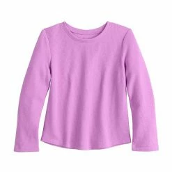 Girls 4-12 Jumping Beans® Long Sleeve Thermal Tee Light Green