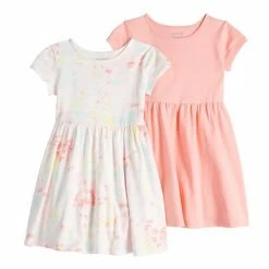 Toddler Girl Jumping Beans® 2-Pack Skater Dresses