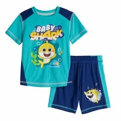 Toddler Boy Jumping Beans® Baby Shark Graphic Tee & Shorts Set