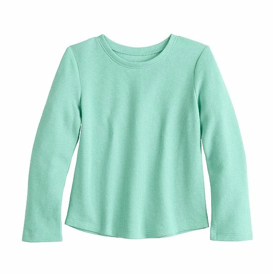 Girls 4-12 Jumping Beans® Long Sleeve Thermal Tee Light Green Girls 4-12 Jumping Beans® Long Sleeve Thermal Tee Light Green -Jumping Beans shop unnamed file 495