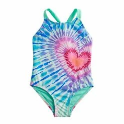Toddler Girl Jumping Beans® One-Piece Swimsuit Multi Stripe 2 Toddler Girl Jumping Beans® One-Piece Swimsuit Multi Stripe -Jumping Beans shop unnamed file 4951