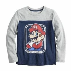 Boys 4-12 Jumping Beans® Nintendo Super Mario Raglan Tee