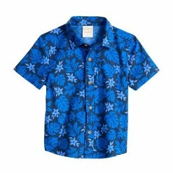 Toddler Boy Jumping Beans® Short Sleeve Woven Hawaiian Shirt